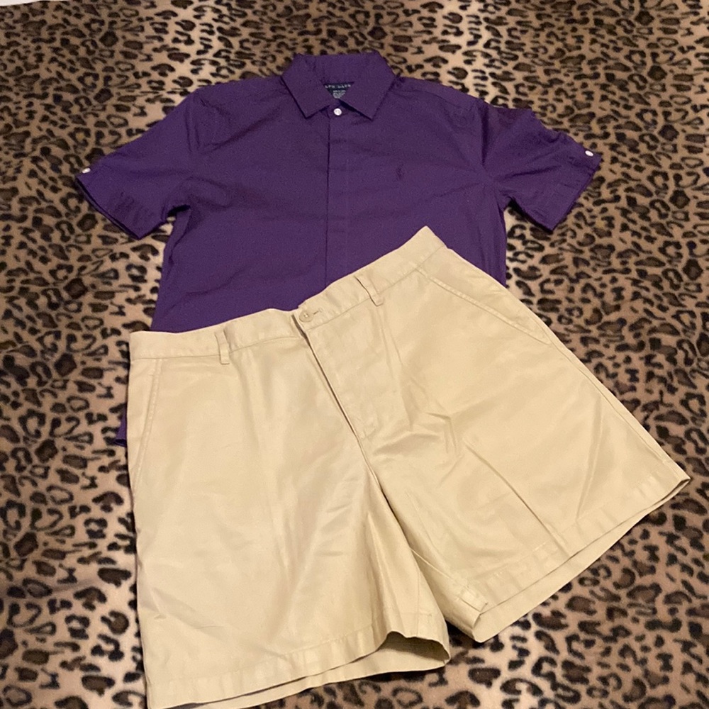 2 for $25 LAUREN RALPH LAUREN Shorts Women’s Size 12 Khaki Shorts Khakis Chinos